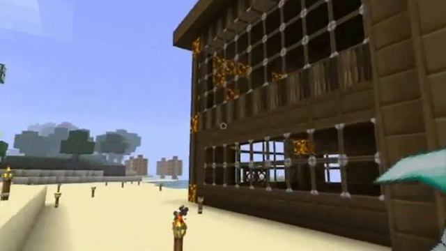 Minecraft Мой дом в одиночной игре.