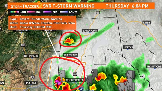 Severe thunderstorms, large hail could impact region overnight Thursday смотреть онлайн