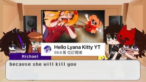 ||past afton family react to future||Afton kids||FNaF||1/2||