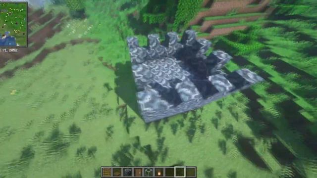 GRAY GLAZED TERRACOTTA TINY CASTLE ⬛🏰 | MINECRAFT TUTORIAL ⬛🏰 смотреть онлайн