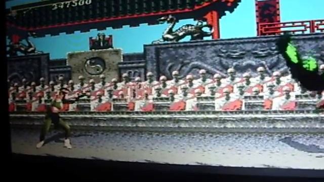 игра за рептилию в Mortal Kombat 1 на Sega Mega Drive