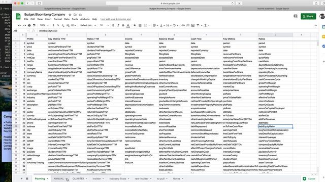 Analyzing Companies with the Company Spreadsheet | The RK Spreadsheet Project смотреть онлайн