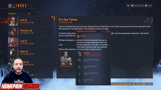 How to Farm QORVEX Warframe | Whispers in The Walls Update смотреть онлайн