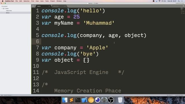 Javascript - Engine || Memory Creation Phace смотреть онлайн