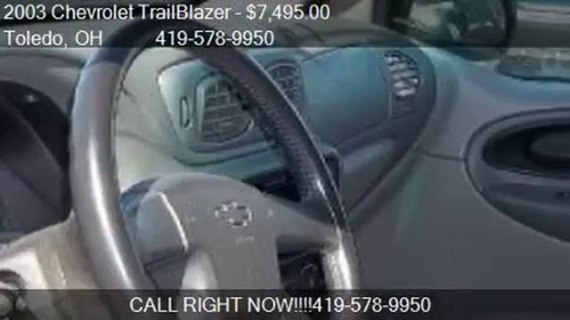 2003 Chevrolet TrailBlazer LTZ 4WD for sale in Toledo, OH 43 смотреть онлайн