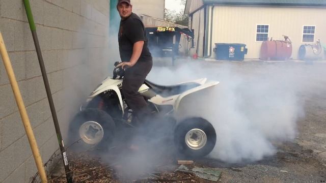 Suzuki z400 burnout смотреть онлайн