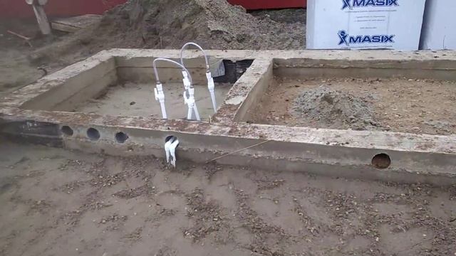 Бетонный пол в частный дом часть 1