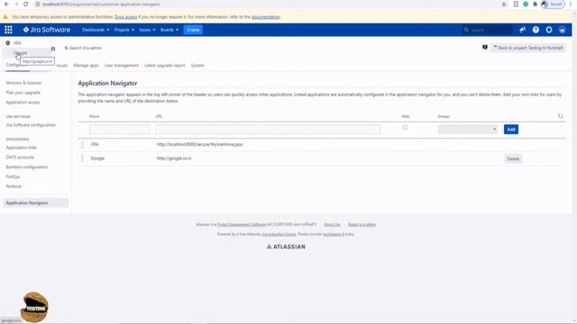 Tutorial #12 | Application Navigator in Jira | Quick Access in Jira | Jira Admin Tutorials смотреть онлайн