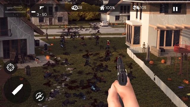 (Dead Zed mobile) Wiping the zombie population in the suburbs area 2. смотреть онлайн