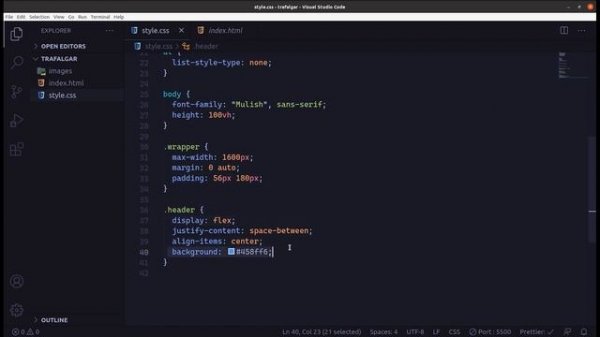 Convert Figma Landing Page to HTML CSS Code