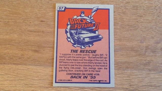 1989 Topps Back to the Future II Trading Cards (1 Pack Opened/Full Walkthrough) | Sean Pressler смотреть онлайн