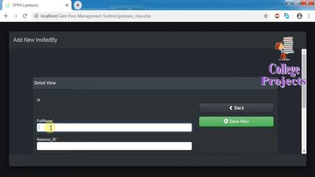 Online Gate Pass Management System Project in PHP | MYSQLI | HTML | CSS - College Projects for CS смотреть онлайн