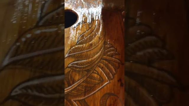 Hand painted Upright Bass смотреть онлайн