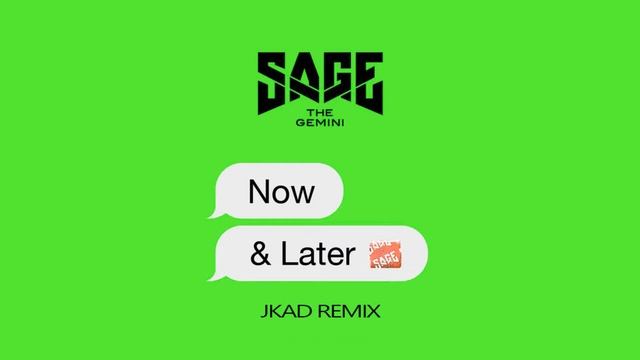 Sage The Gemini - Now and Later (JKAD Remix) смотреть онлайн