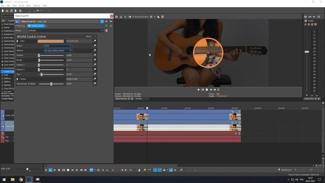 Vegas Pro 18 Как создать эффект увеличительного стекла смотреть онлайн