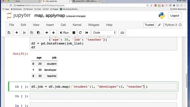 [Pandas 강의] map, applymap 함수, 다양한 예제로 활용해보기 смотреть онлайн