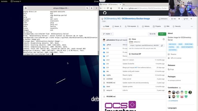 Partie 49 Installation OCS Inventory 2 9 avec docker compose смотреть онлайн