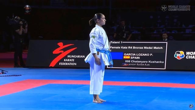 Sakura Kokumai vs Paola Garcia Lozano | Bonze Female Kata | World Championships Budapest 2023 смотреть онлайн