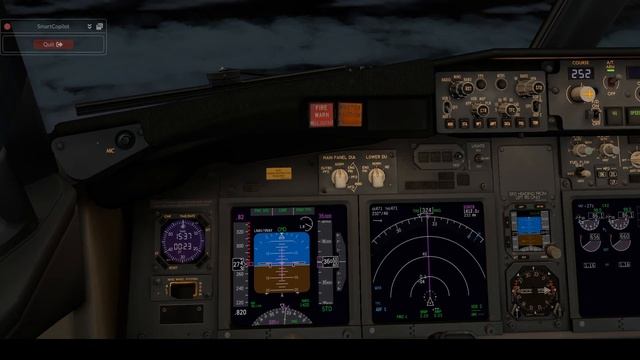 X-Plane 11 полёт экипажем Новосибирск - Нижневартовск 737-800 Zibo Mod + SmartCopilot + Vatsim смотреть онлайн