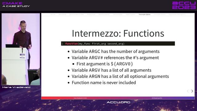 CMake: A Case Study - Hans Vredeveld - ACCU 2023 смотреть онлайн