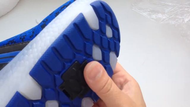 Кроссовки на колесах/Роликовые кроссовки/посылка с Алиэкспресс смотреть онлайн