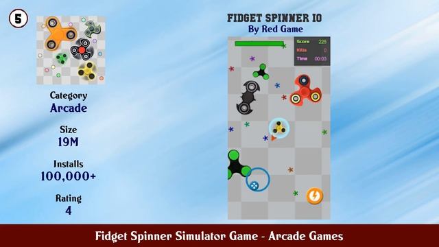 Top 10 Fidget Spinner Simulator Game Android App смотреть онлайн