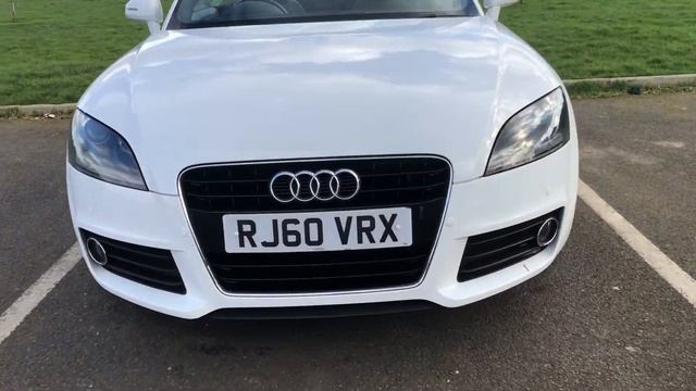 Audio TT Roadster White смотреть онлайн