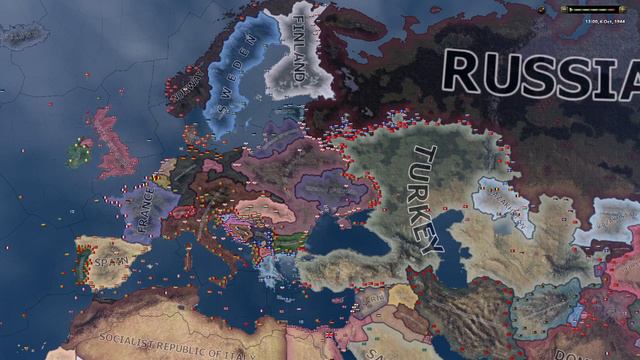 Great power no more - Hoi4 Timelapse смотреть онлайн