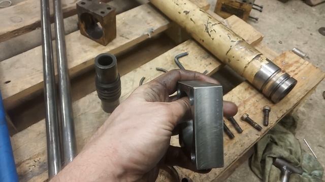 Ремонт, переборка гидроцилиндра плоскошлифовального станка 3Е721 \ Что внутри гидроцилиндра?\ 3Е72 смотреть онлайн