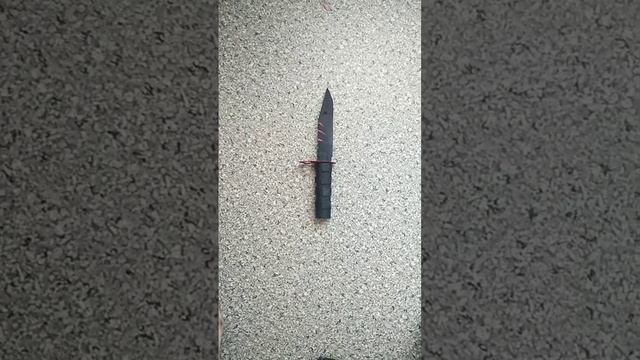 Кастом на нож из бумаги ШТЫК НОЖ М9 смотреть онлайн
