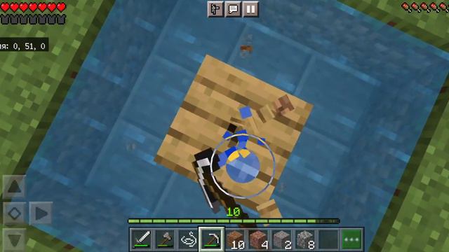 Играю майнкрафт 1.18.2 один блок смотри до конца!!! смотреть онлайн