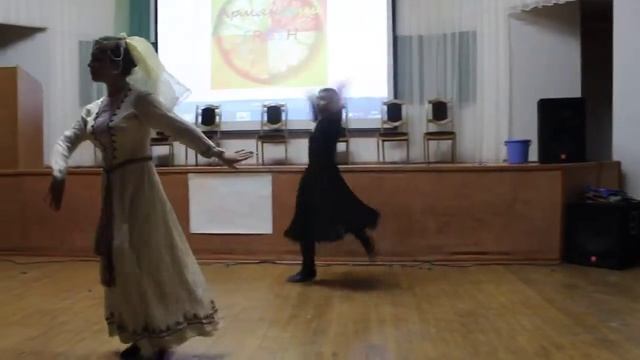 Ансамбль "Ахтамар",грузинский танец,г.Волжский смотреть онлайн