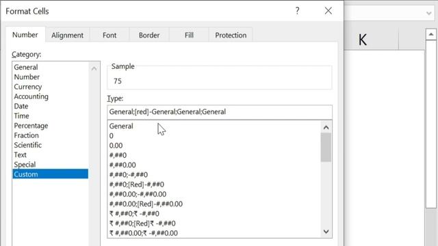 Custom Number Formatting in Excel | Trick 5 | Show Negative Numbers in Red Color смотреть онлайн