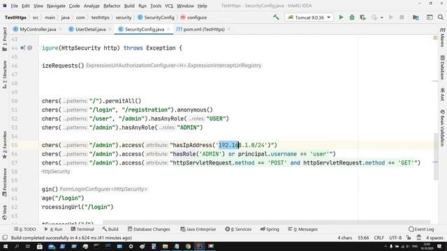 Expression Language IN Spring Security смотреть онлайн
