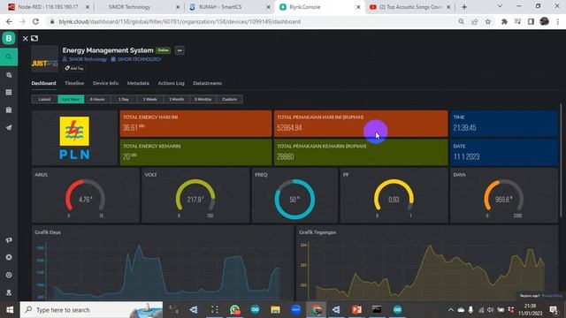 Compare Blynk IoT, Smartics dan Node Red (Dashboard HMI IoT Webbase) смотреть онлайн