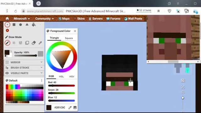 Скин на 1.14//Minecraft//Village&Pillage смотреть онлайн