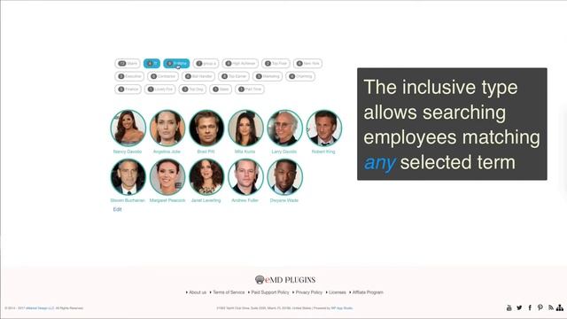 Powerful tagcloud to search employees with a few clicks смотреть онлайн