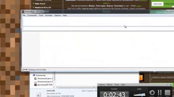 Как установить Minecraft forge на minecraft.