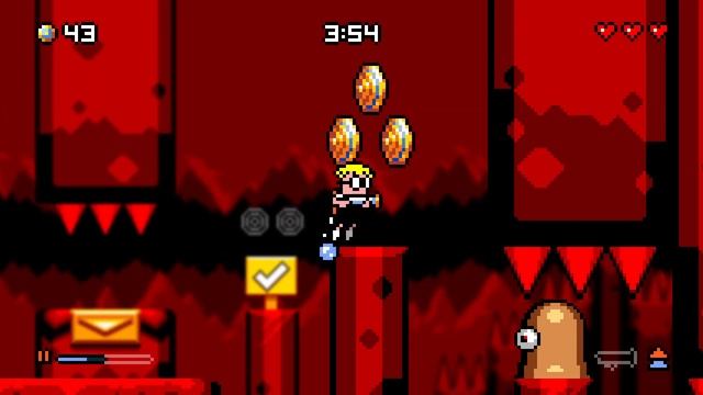 Mutant Mudds Super Challenge under 100 death playthrough part 1 смотреть онлайн
