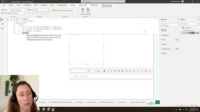 CUSTOM Dynamic text boxes in Power BI смотреть онлайн