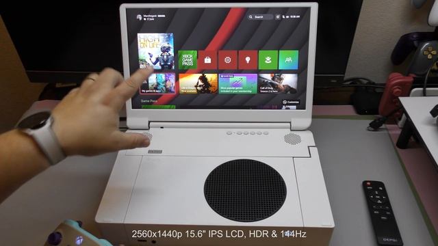 DEPGI 15.6" Xbox Series S Portable Monitor (2K & 144Hz!) смотреть онлайн