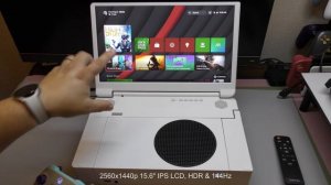 DEPGI 15.6» Xbox Series S Portable Monitor (2K & 144Hz!)