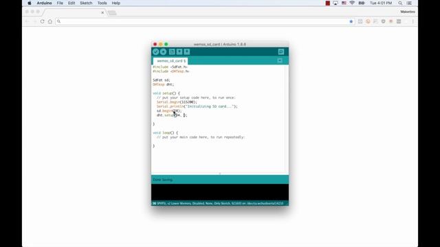 ESP8266 Storing Data In Flash Memory SD Card Using Arduino IDE (Mac OSX and Windows) смотреть онлайн