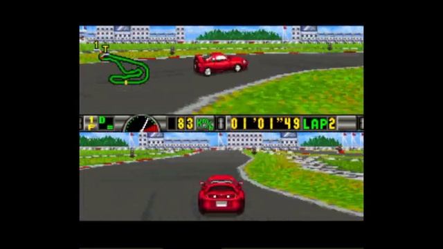 Drift King Shutokou Battle 2 SNES Gameplay - Supra vs R32 смотреть онлайн