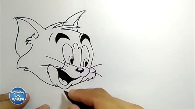 Very Easy!! How to Draw Tom and Jerry - Drawing doodle art for kids смотреть онлайн