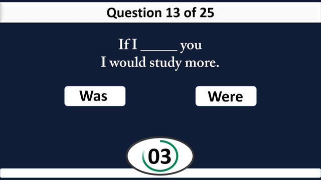 Was or Were? | Grammar Quiz смотреть онлайн