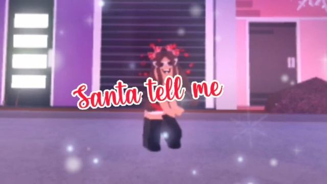 ✨??Santa Tell Me?✨ Roblox Edit смотреть онлайн