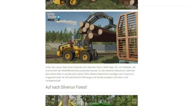 LS22 Platinum Addon angekündigt! Neue Map Silverrun Forest! смотреть онлайн