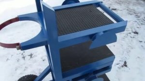 ТЕЛЕЖКА ДЛЯ ПОЛУАВТОМАТА С БАЛЛОНОМ