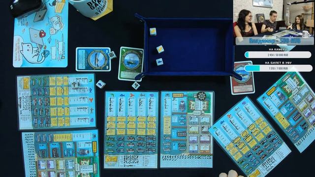 Играем в Foodies и Fleet: the dice game (Флот. Улов кубов) в прямом эфире. смотреть онлайн